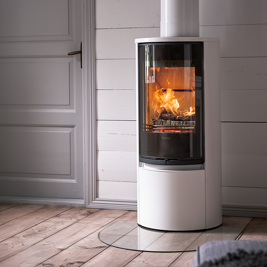 Contura 510 i vit färg