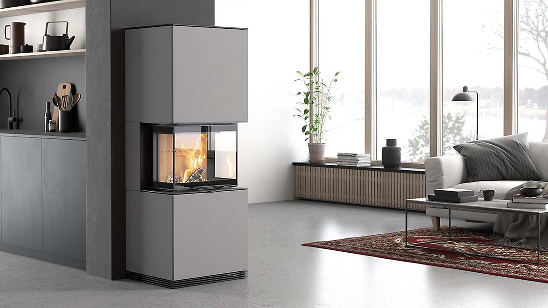 Free-standing Contura 110 wood stove | Contura